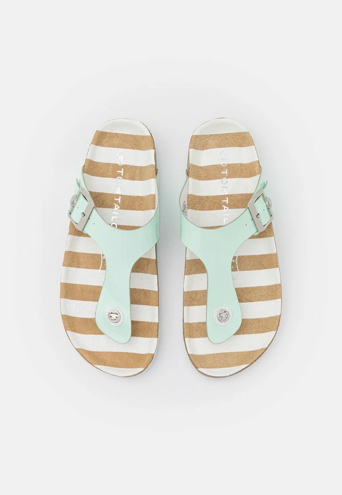 TOM TAILOR T-bar Sandals - Mint 8 TOM TAILOR T-bar Sandals - Mint - Image 6