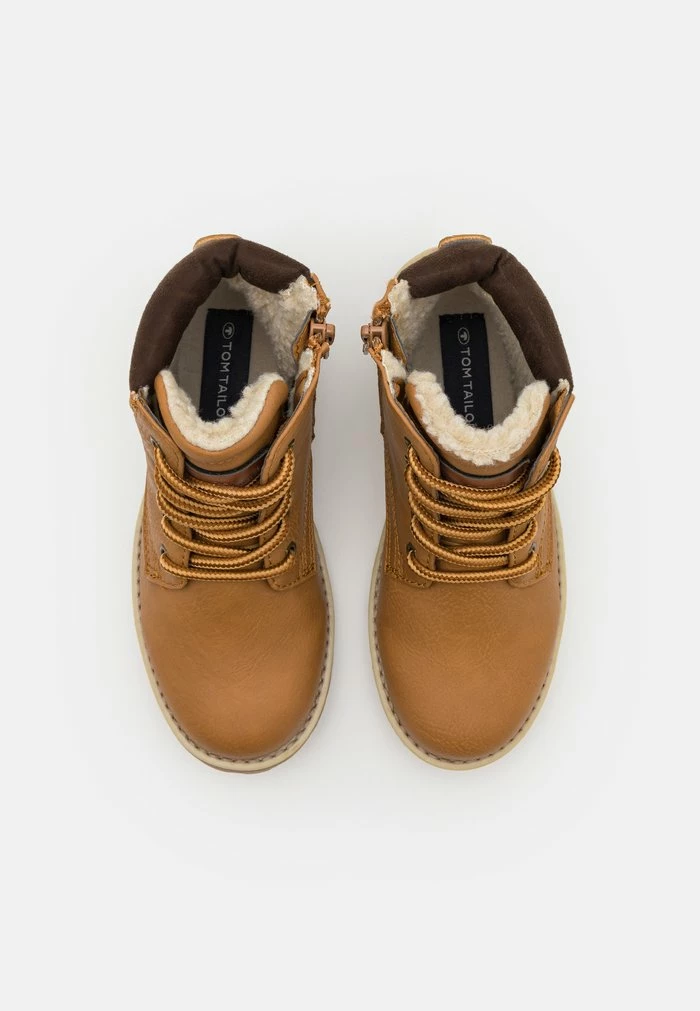 TOM TAILOR Lace-up Ankle Boots - Camel 6 TOM TAILOR Lace-up Ankle Boots - Camel - Image 4