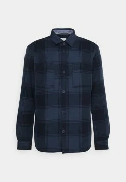 TOM TAILOR COMFORT DOUBLE FACE SHACKET - Light Jacket - Navy -TOM TAILOR online store cab6ac6ab85d4d8ebcd012bfafe3a6f6