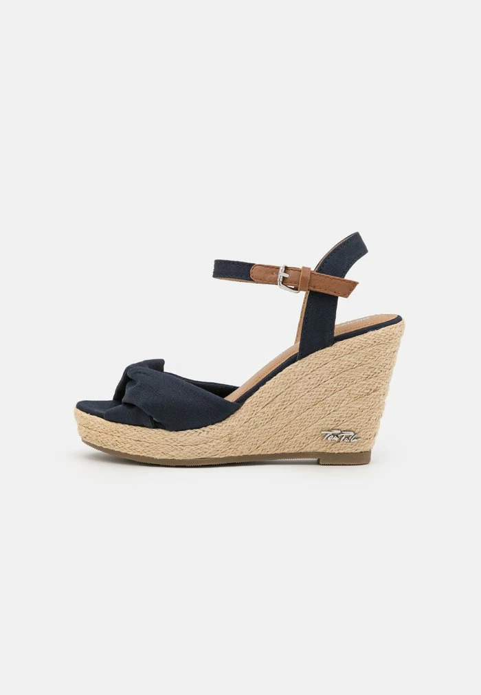TOM TAILOR Platform Sandals - Navy 4 TOM TAILOR Platform Sandals - Navy - Image 2