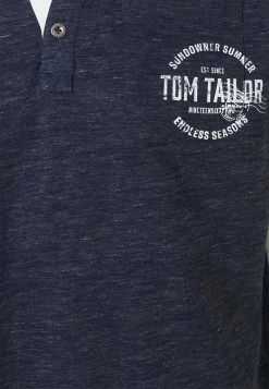 TOM TAILOR NEP - Basic T-shirt - Sailor Blue Melange 7 TOM TAILOR NEP - Basic T-shirt - Sailor Blue Melange -TOM TAILOR online store cd580350d8c74ad2b3a1f44327780383