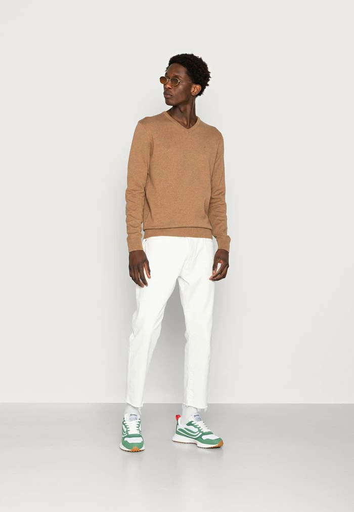 TOM TAILOR BASIC - Jumper - Havana Brown Melange 4 TOM TAILOR BASIC - Jumper - Havana Brown Melange - Image 2