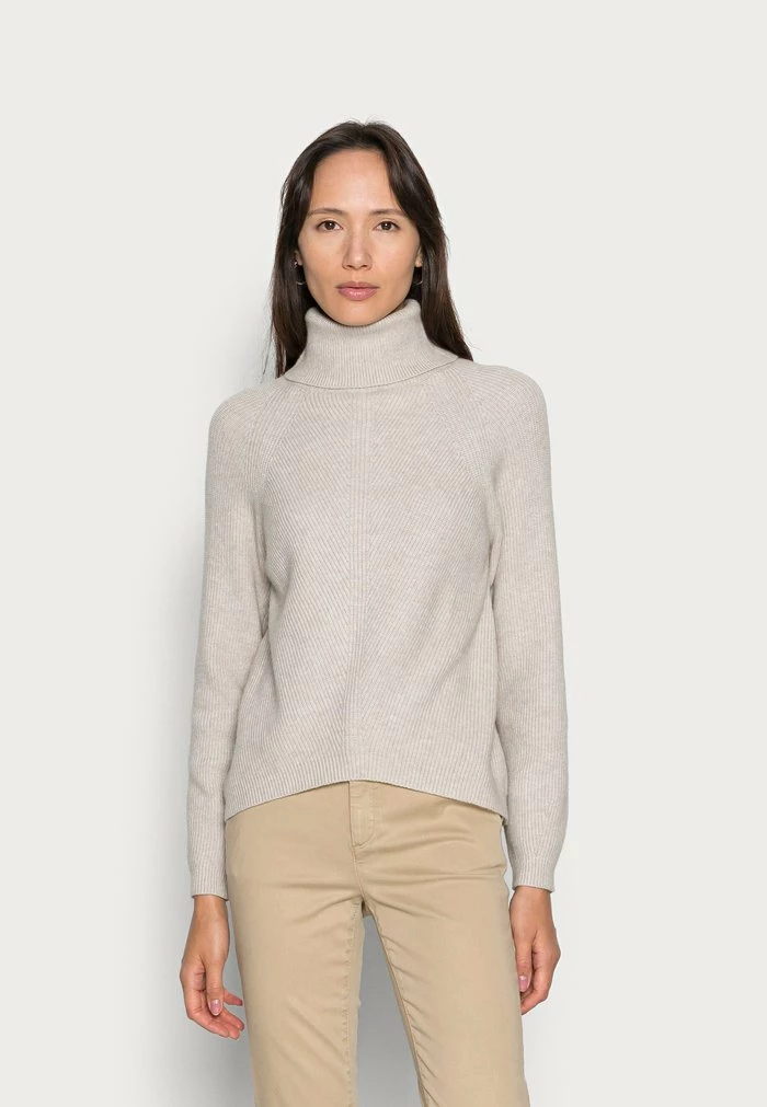 TOM TAILOR Jumper - Cold Beige Melange 3 TOM TAILOR Jumper - Cold Beige Melange