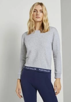 TOM TAILOR Pyjama Top - Grey Melange