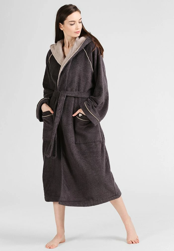 TOM TAILOR WELLNESS - Dressing Gown - Grau 5 TOM TAILOR WELLNESS - Dressing Gown - Grau - Image 3