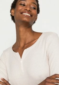 TOM TAILOR STRIPE - Long Sleeved Top - Offwhite Beige 11 TOM TAILOR STRIPE - Long Sleeved Top - Offwhite Beige -TOM TAILOR online store d0a6788df53c4bde912d5f1a97e9646d