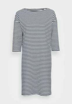 TOM TAILOR DRESS - Day Dress - Navy White 10 TOM TAILOR DRESS - Day Dress - Navy White -TOM TAILOR online store d0b235d2edd7488fbcecb9289a7274a5