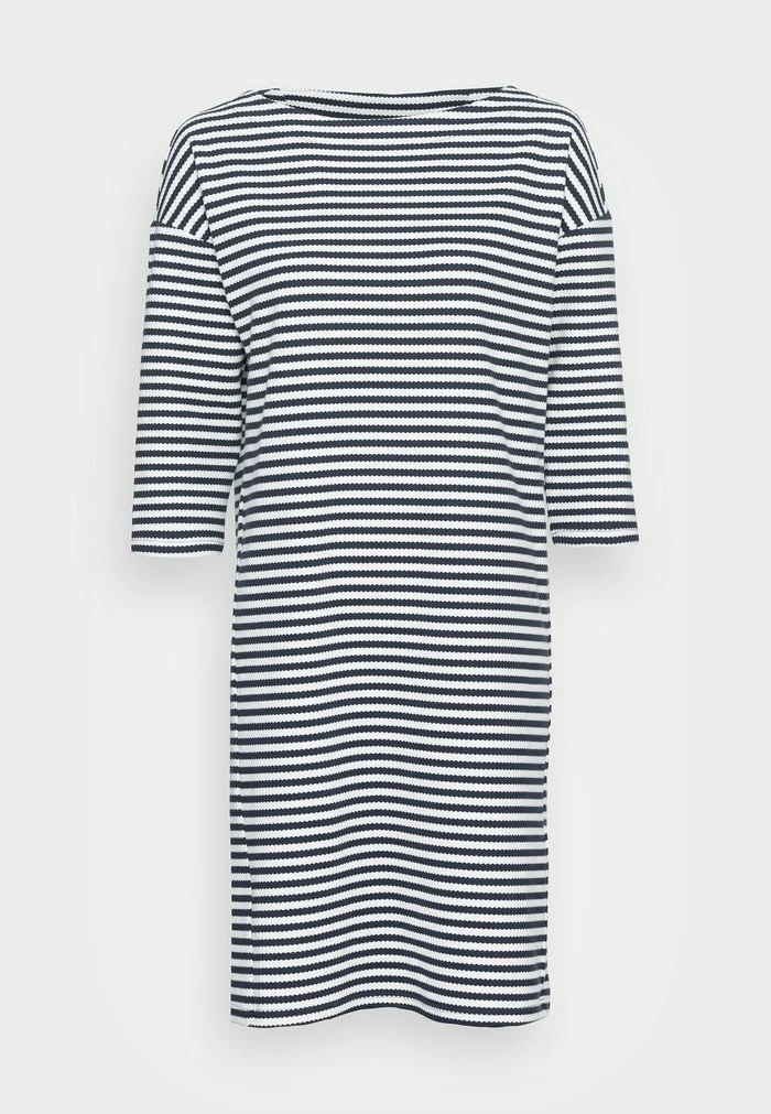 TOM TAILOR DRESS - Day Dress - Navy White 6 TOM TAILOR DRESS - Day Dress - Navy White - Image 4