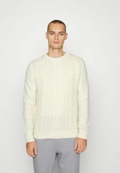TOM TAILOR COSY SWEATER - Jumper - White
