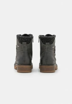 TOM TAILOR Lace-up Ankle Boots - Coal -TOM TAILOR online store d1bd40301f444a70af3aa858c3c0c08a