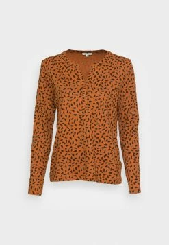 TOM TAILOR BUTTON PLACKET - Long Sleeved Top - Brown Leaf Design 10 TOM TAILOR BUTTON PLACKET - Long Sleeved Top - Brown Leaf Design -TOM TAILOR online store d26784945a3a448bb94a44c7fea3381d