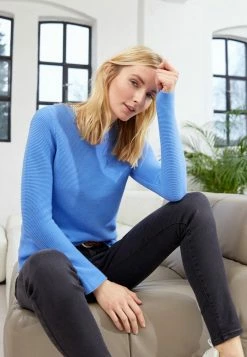 TOM TAILOR NEW OTTOMAN - Jumper - Soft Charming Blue 13 TOM TAILOR NEW OTTOMAN - Jumper - Soft Charming Blue -TOM TAILOR online store d27ba08bd52343ecabcb0f96f14504de