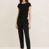 TOM TAILOR Trousers - Deep Black -TOM TAILOR online store d3c3c5a2aeaf42dba386c5b0376d0c68