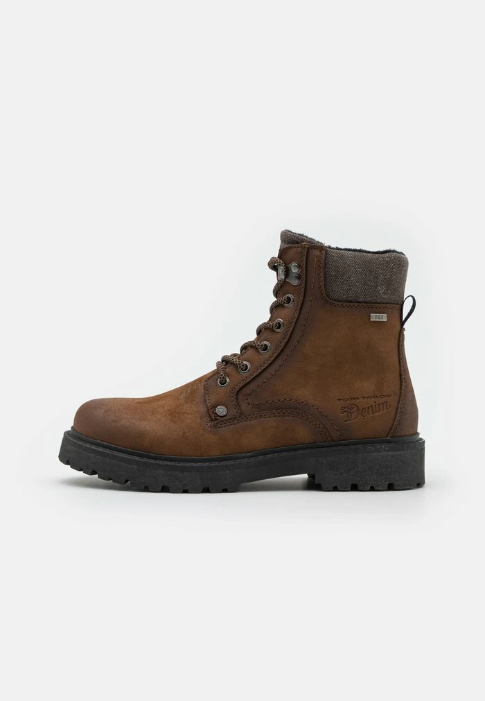 TOM TAILOR Lace-up Ankle Boots - Whisky 3 TOM TAILOR Lace-up Ankle Boots - Whisky