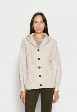 TOM TAILOR Cardigan - Cold Beige Melange