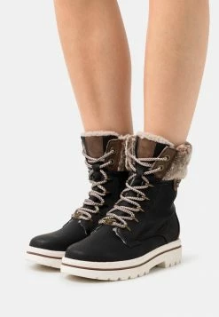 TOM TAILOR Winter Boots - Black