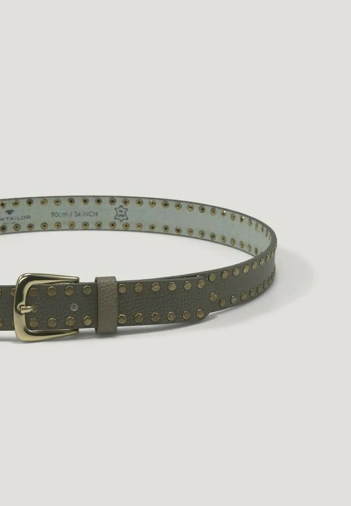 TOM TAILOR MIT NIETEN - Belt - Taupe Uni 3 TOM TAILOR MIT NIETEN - Belt - Taupe Uni - Image 2