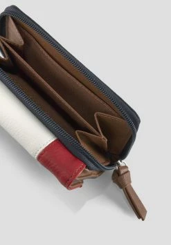 TOM TAILOR BAGS PORTEMONNAIE JUNA FLASH - Wallet - Blue -TOM TAILOR online store d537548280bd40ac995ba548a2321217