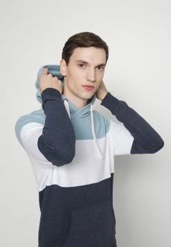 TOM TAILOR CUTLINE HOODIE - Hoodie - Calm Cloud Blue -TOM TAILOR online store d55b8e5e8b764f9abb750c84db7c16ed