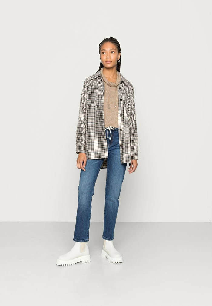 TOM TAILOR BATWING - Long Sleeved Top - Dark Sepia Melange 4 TOM TAILOR BATWING - Long Sleeved Top - Dark Sepia Melange - Image 2