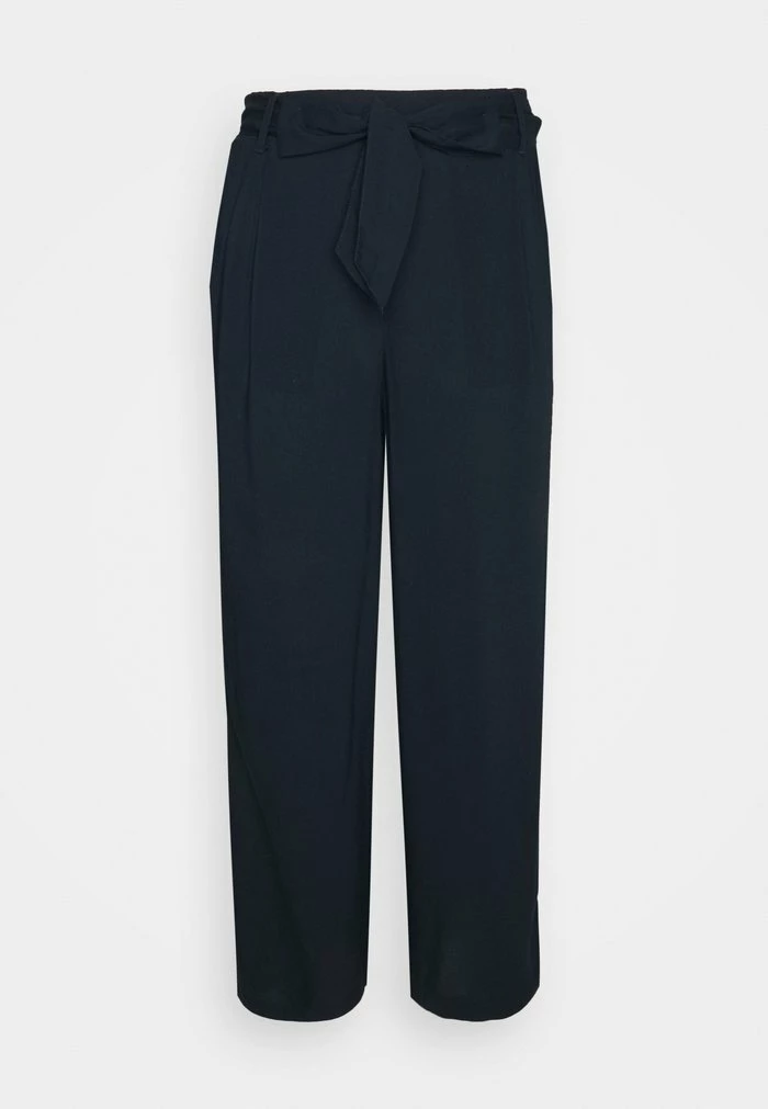 TOM TAILOR FLOWING CULOTTE - Trousers - Sky Captain Blue 3 TOM TAILOR FLOWING CULOTTE - Trousers - Sky Captain Blue