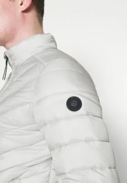 TOM TAILOR LIGHTWEIGHT JACKET - Light Jacket - Rough Grey -TOM TAILOR online store d5eba8e5ad06483ab5ce6e7125710015