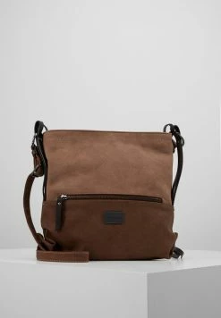 TOM TAILOR ELIN CROSS BAG - Across Body Bag - Brown
