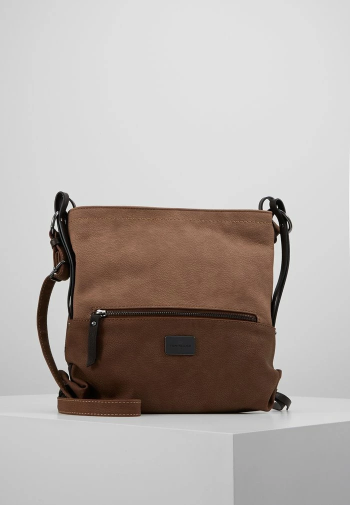 TOM TAILOR ELIN CROSS BAG - Across Body Bag - Brown 3 TOM TAILOR ELIN CROSS BAG - Across Body Bag - Brown