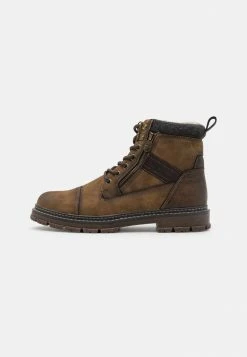 TOM TAILOR 4283505 - Lace-up Ankle Boots - Brown