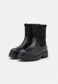 TOM TAILOR Platform Ankle Boots - Black -TOM TAILOR online store d84de268d74f411b97c5d96f59408a39