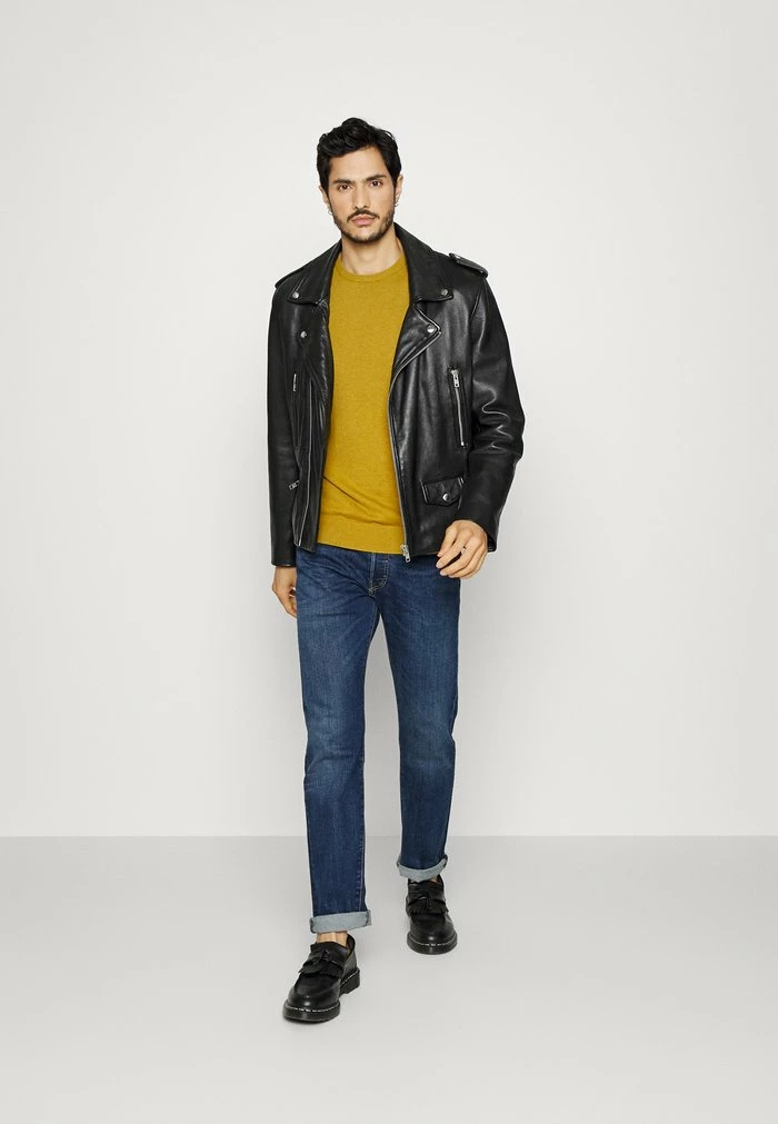 TOM TAILOR BASIC CREW NECK SWEATER - Jumper - New Mud Yellow 4 TOM TAILOR BASIC CREW NECK SWEATER - Jumper - New Mud Yellow - Image 2