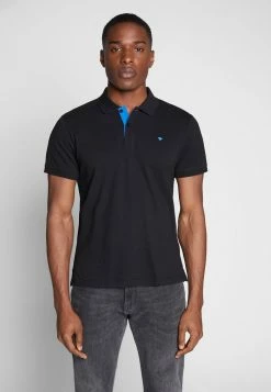 TOM TAILOR BASIC - Polo Shirt - Black