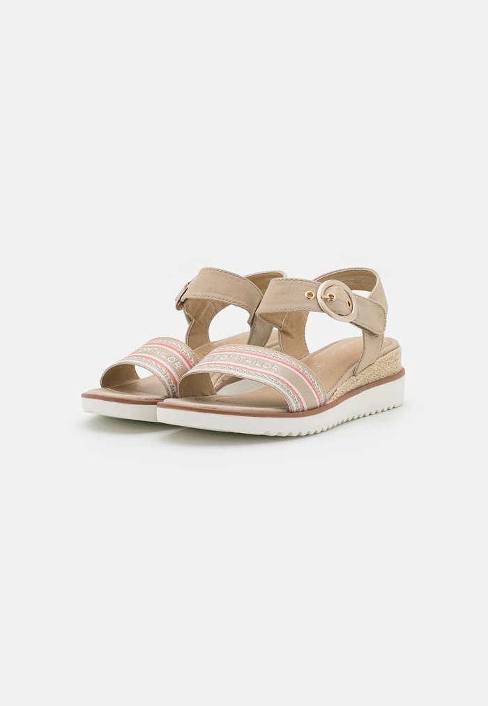 TOM TAILOR Wedge Sandals - Mud/rose 5 TOM TAILOR Wedge Sandals - Mud/rose - Image 3