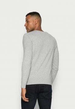 TOM TAILOR BASIC CREW NECK - Jumper - Light Soft Grey Melange 9 TOM TAILOR BASIC CREW NECK - Jumper - Light Soft Grey Melange -TOM TAILOR online store db104d69ebf44c80a65241dc522d93fa