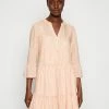 TOM TAILOR STRIPED TUNICA DRESS - Day Dress - Orange White -TOM TAILOR online store db47ffa8d22045dc89e73b41e3becd81