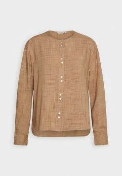 TOM TAILOR BLOUSE - Button-down Blouse - Camel -TOM TAILOR online store db770604a7464249a5557e9f60ab6e76