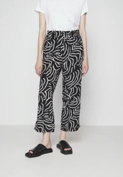 TOM TAILOR PANTS CULOTTE CROPPED - Trousers - Black -TOM TAILOR online store db896d54cf354c2997400e6f0c40d72e