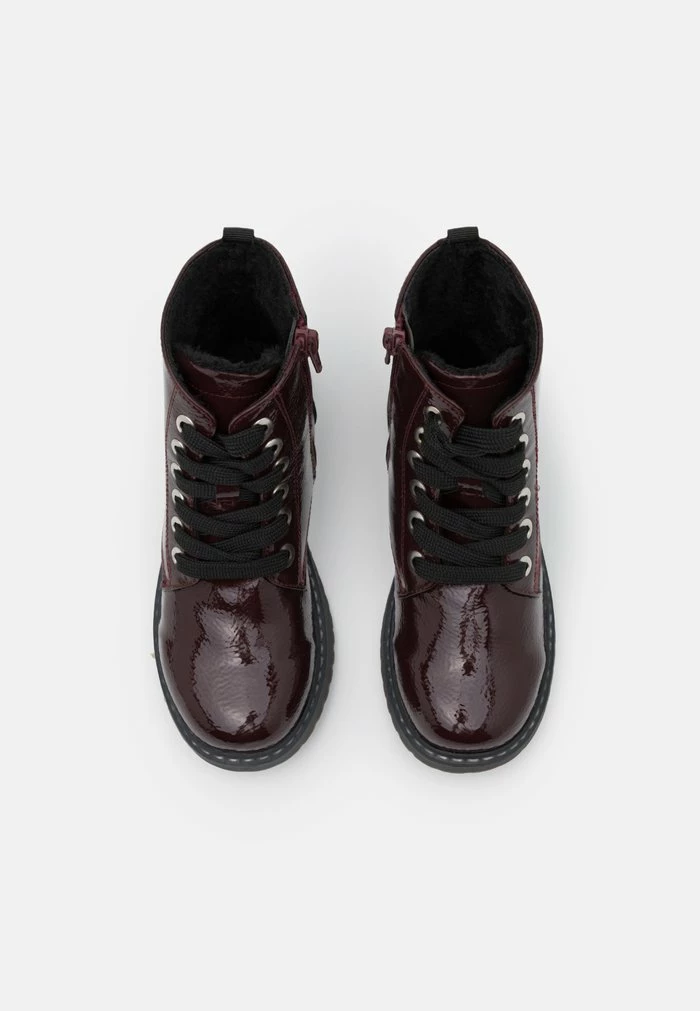 TOM TAILOR Lace-up Ankle Boots - Bordo 6 TOM TAILOR Lace-up Ankle Boots - Bordo - Image 4