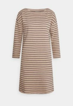 TOM TAILOR DRESS WITH STRUCTURE - Day Dress - Beige/anthracite 10 TOM TAILOR DRESS WITH STRUCTURE - Day Dress - Beige/anthracite -TOM TAILOR online store de1098d6b1494514a3f32bdc04451861