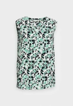 TOM TAILOR SLEEVELESS - Top - Offwhite Green Floral Design 10 TOM TAILOR SLEEVELESS - Top - Offwhite Green Floral Design -TOM TAILOR online store de328214558749659aebd125c0c2e88d