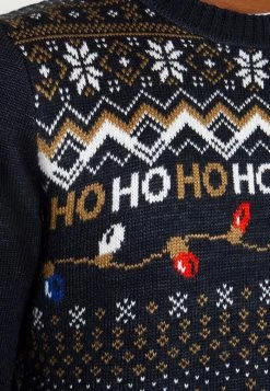 TOM TAILOR CHRISTMAS - Jumper - Navy/beige 13 TOM TAILOR CHRISTMAS - Jumper - Navy/beige -TOM TAILOR online store de35069bf8e74dbb8ce03b617688fb38