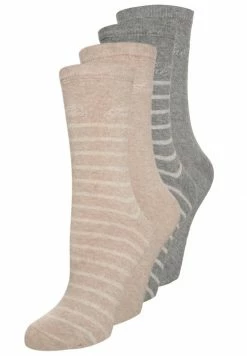 TOM TAILOR 4 PACK - Socks - Beige/grau