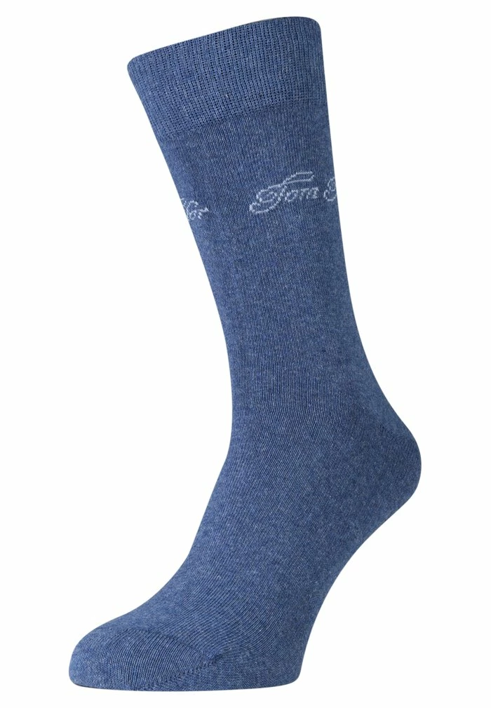 TOM TAILOR BASIC 9 PACK - Socks - Schwarz/indigo Melange/dark Navy 4 TOM TAILOR BASIC 9 PACK - Socks - Schwarz/indigo Melange/dark Navy - Image 2