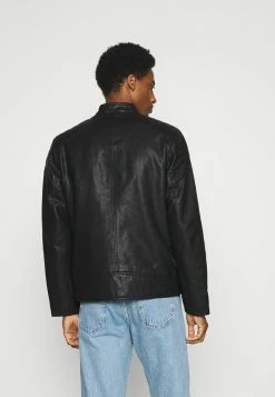 TOM TAILOR Faux Leather Jacket - Black 11 TOM TAILOR Faux Leather Jacket - Black -TOM TAILOR online store df06ebb8de3248d2a6d79a12090be4a0