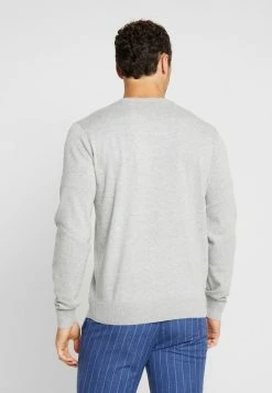 TOM TAILOR BASIC V NECK - Jumper - Light Soft Grey Melange 10 TOM TAILOR BASIC V NECK - Jumper - Light Soft Grey Melange -TOM TAILOR online store e0195ce39c9a477695fa04bba4c4c12e