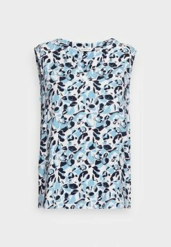 TOM TAILOR SLEEVELESS - Top - Offwhite/blue 10 TOM TAILOR SLEEVELESS - Top - Offwhite/blue -TOM TAILOR online store e0ad94da5beb477195342181d9310575