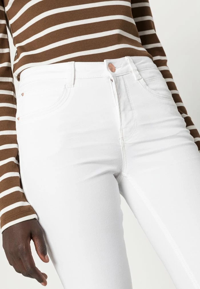 TOM TAILOR DENIM ALEXA - Slim Fit Jeans - White 7 TOM TAILOR DENIM ALEXA - Slim Fit Jeans - White - Image 5