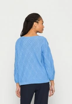 TOM TAILOR ARAN - Jumper - Sea Blue -TOM TAILOR online store e1e2455a3b424f1eb7462d74d2747d6a