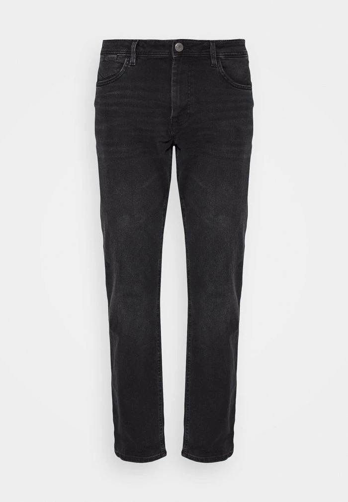 TOM TAILOR TRAD - Straight Leg Jeans - Dark Stone Black Denim 6 TOM TAILOR TRAD - Straight Leg Jeans - Dark Stone Black Denim - Image 4