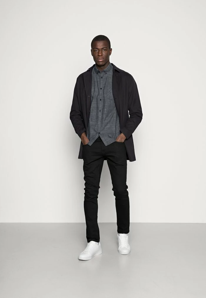 TOM TAILOR RAY SLUB FIL A FIL - Shirt - Sapphire Blue 4 TOM TAILOR RAY SLUB FIL A FIL - Shirt - Sapphire Blue - Image 2